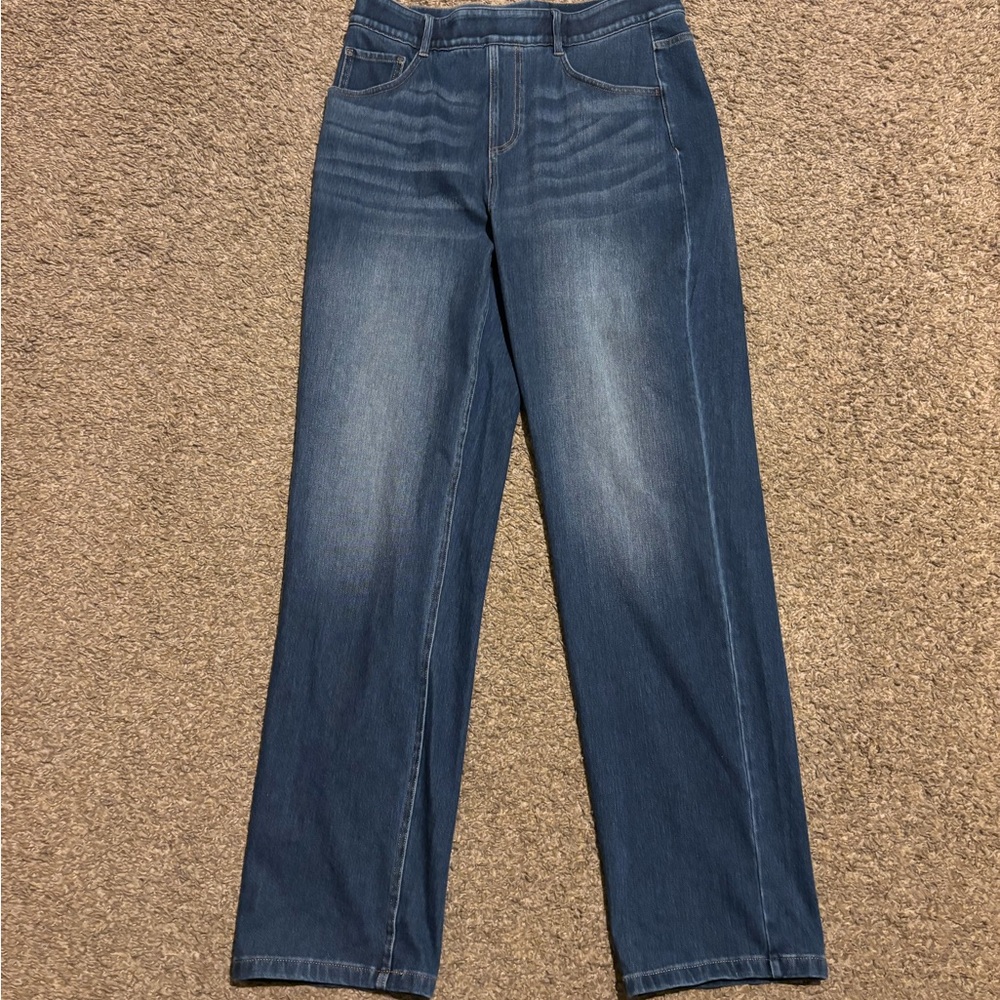 HALARA Women's Straight Leg Blue Jeans